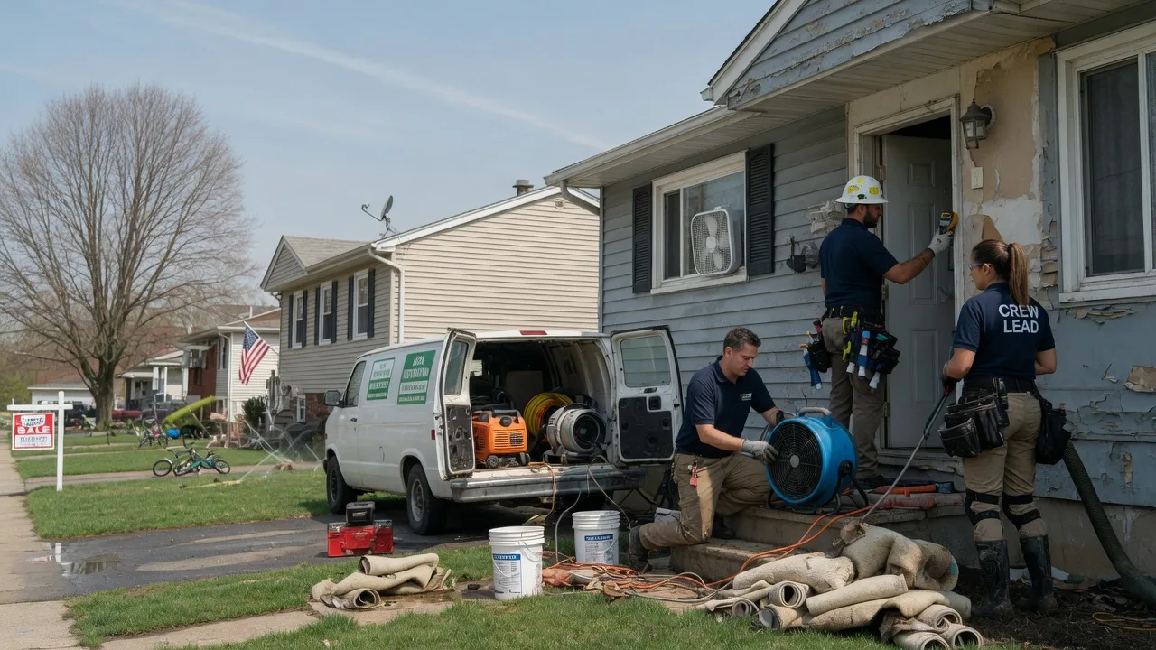 Flood Cleanup in Kensington, OH near me
