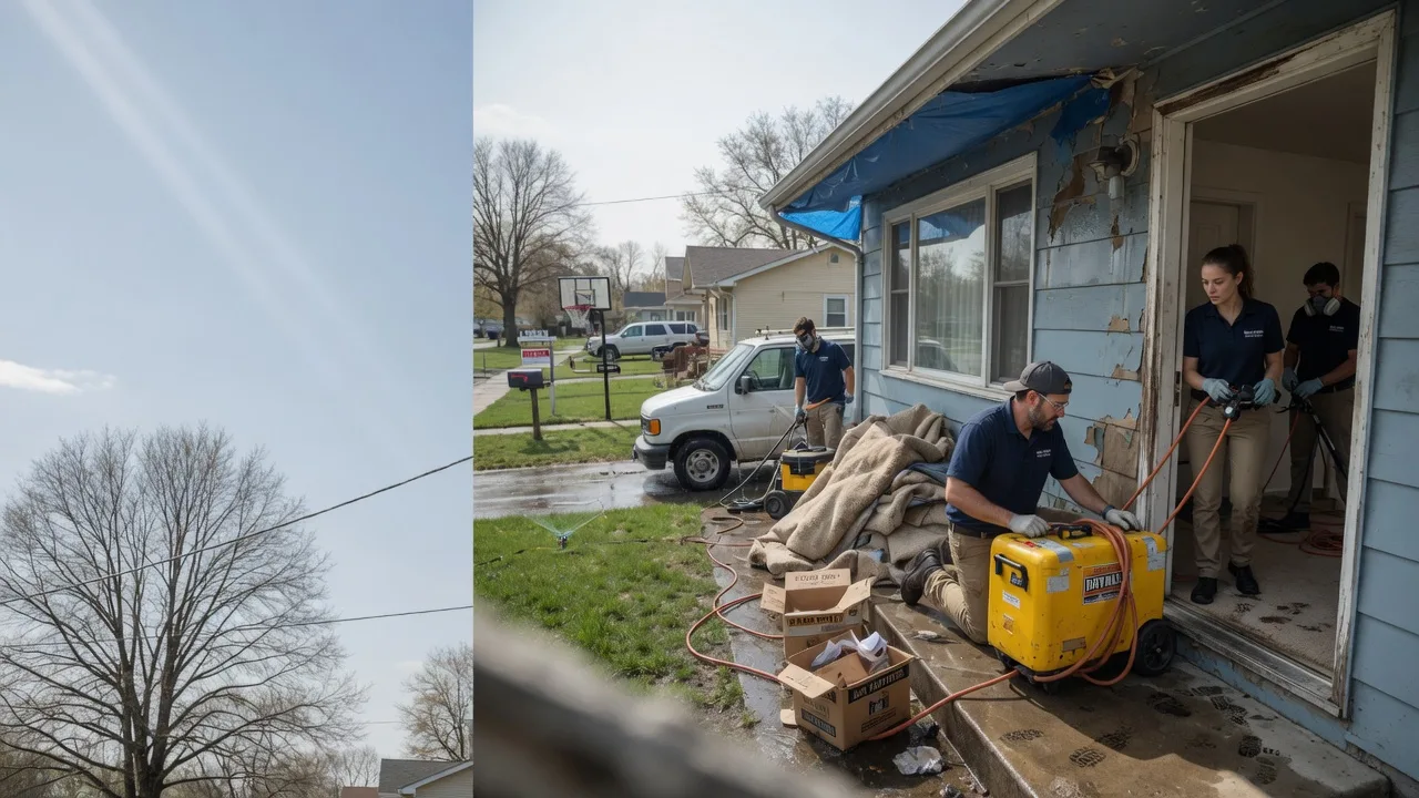 Basement Flood Cleanup in Kensington, OH near me